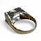 10ct Brazilian Aquamarine Ring in 18k Yellow Gold - info@marksjewellery.co.uk - image 4