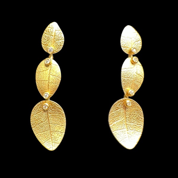 By Annoushka - 18k Yellow Gold, drop earrings - info@marksjewellery.co.uk - image 1