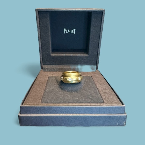 Piaget 'Possession' 18k Yellow Gold Diamond Ring, 1990 - info@marksjewellery.co.uk - image 4