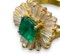 An Emerald & Diamond "Ballerina" ring - info@marksjewellery.co.uk - image 3