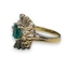 An Emerald & Diamond "Ballerina" ring - info@marksjewellery.co.uk - image 4