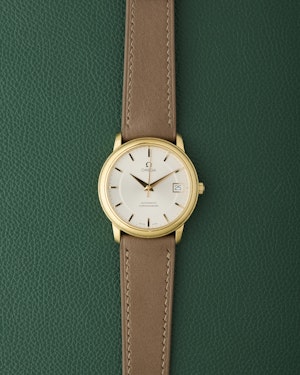 Omega De Ville Prestige Chronometer 18K Yellow Gold 2007 Ref. 168.1050