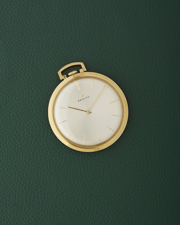 Zenith Pocket Watch Cal.2511 Spillmann Case 18K Yellow Gold - image 2