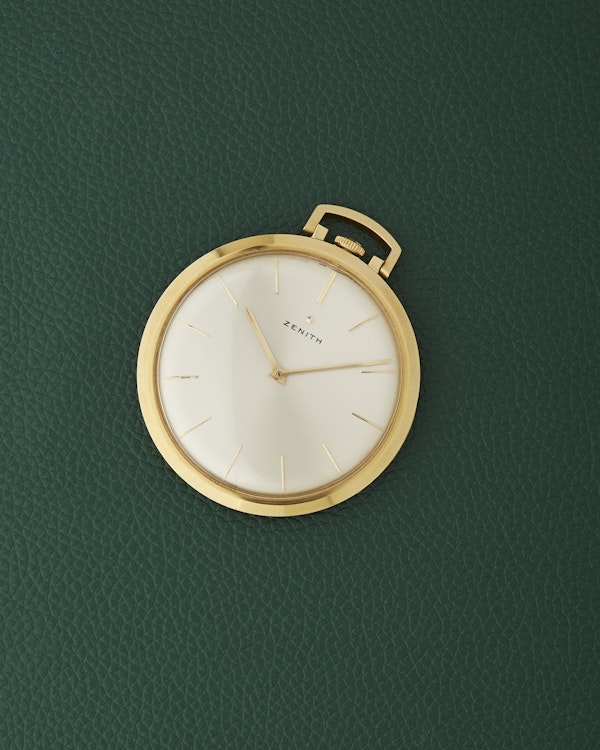 Zenith Pocket Watch Cal.2511 Spillmann Case 18K Yellow Gold - image 3