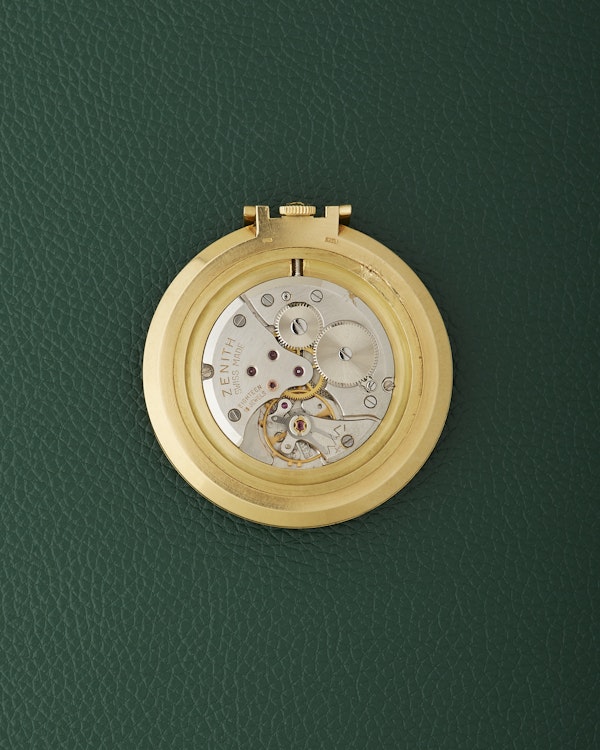 Zenith Pocket Watch Cal.2511 Spillmann Case 18K Yellow Gold - image 11
