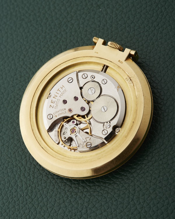 Zenith Pocket Watch Cal.2511 Spillmann Case 18K Yellow Gold - image 15