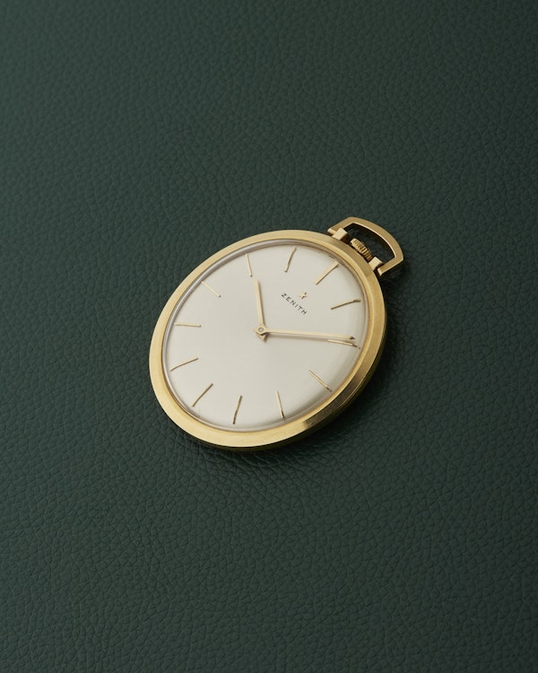 Zenith Pocket Watch Cal.2511 Spillmann Case 18K Yellow Gold - image 4