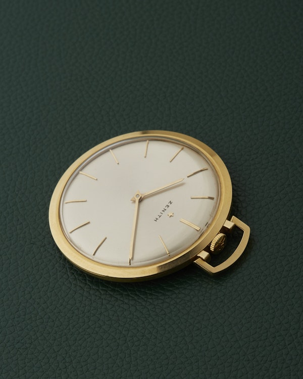 Zenith Pocket Watch Cal.2511 Spillmann Case 18K Yellow Gold - image 5