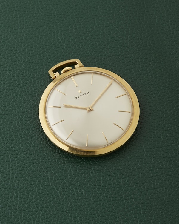 Zenith Pocket Watch Cal.2511 Spillmann Case 18K Yellow Gold - image 6