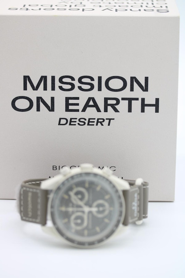Omega, Swatch Moonswatch “Mission on Earth – Desert” - image 1