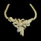 18k Yellow Gold Diamond Elegance Necklace - image 4