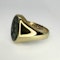 Bloodstone Lion Intaglio Signet Ring - Saddingtons Jewellery Stand 375 - image 2