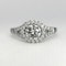 Diamond Halo Ring 0.54cts - Saddingtons Jewellery Stand 375 - image 1