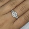 Diamond Halo Ring 0.54cts - Saddingtons Jewellery Stand 375 - image 3
