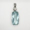 Aquamarine And Diamond Pendant - Saddingtons Jewellery Stand 375 - image 1