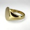 Gold Oval Signet Ring 5.2g - Saddingtons Jewellery Stand 375 - image 4