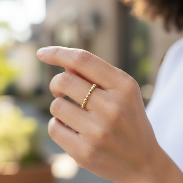 Van Cleef & Arpels Perlée Pearls of Gold Ring - image 4