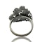 Lily Pad Diamond Ring in 18k White Gold - image 5
