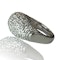 1950's Platinum Pavé Diamond Ring - image 2
