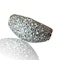 1950's Platinum Pavé Diamond Ring - image 3