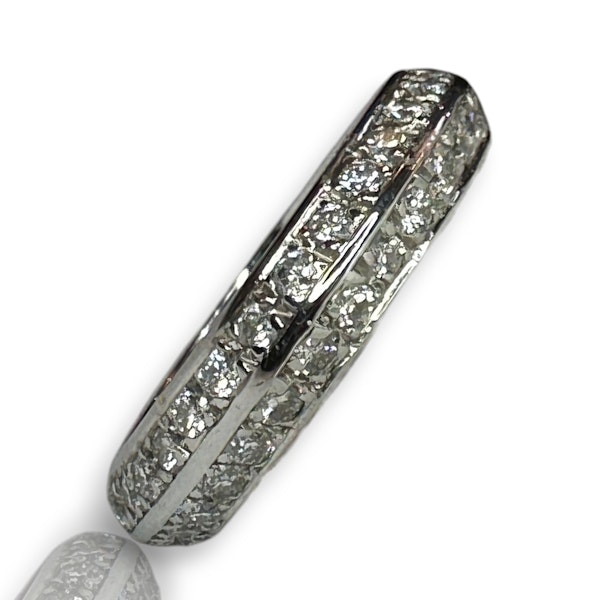 Bobby White (London) Diamond Eternity Band - image 1