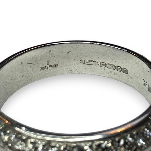 Bobby White (London) Diamond Eternity Band - image 3