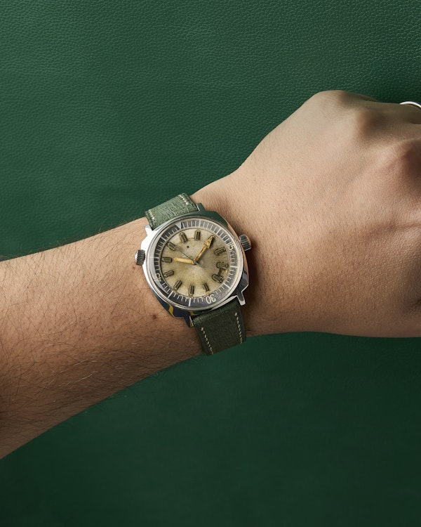 Zenith Super Sub Sea Ref. A3635 Vintage Diver Patina Ghost Dial - image 17