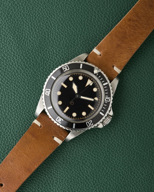 Freese 101 Gloss Black Dial Black Bezel Box Simon Freese Watch - image 3