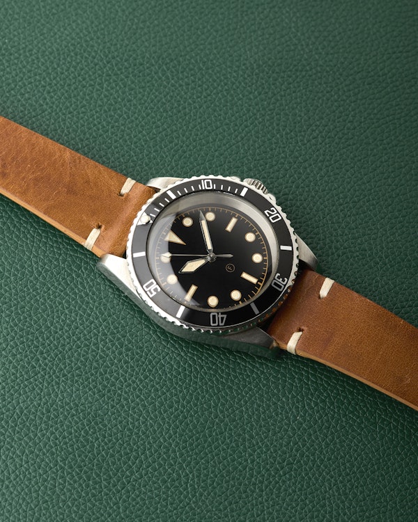 Freese 101 Gloss Black Dial Black Bezel Box Simon Freese Watch - image 6