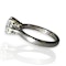 Elegant 1.00ct Diamond Solitaire Ring in 18k White Gold - image 4