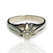 Elegant 18k White Gold Diamond Ring - image 2