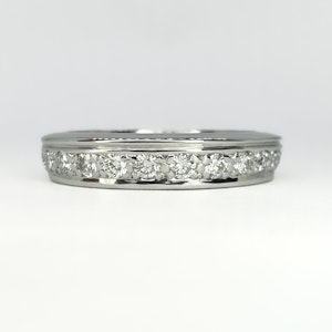 Diamond Full Eternity Ring 0.80ct - Saddingtons Jewellery Stand 375