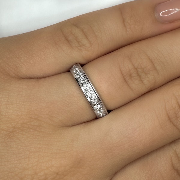 Diamond Full Eternity Ring 0.80ct - Saddingtons Jewellery Stand 375 - image 3