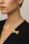 Kutchinsky Diamond Set 18ct Gold 'Bow' Brooch - image 2