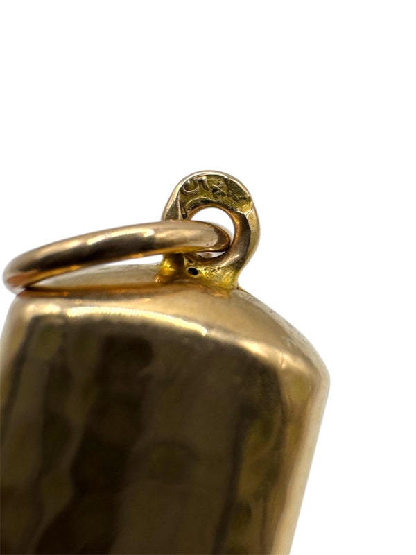 Faberge gold and sapphire pencil holder, Odessa, c.1910. - image 5