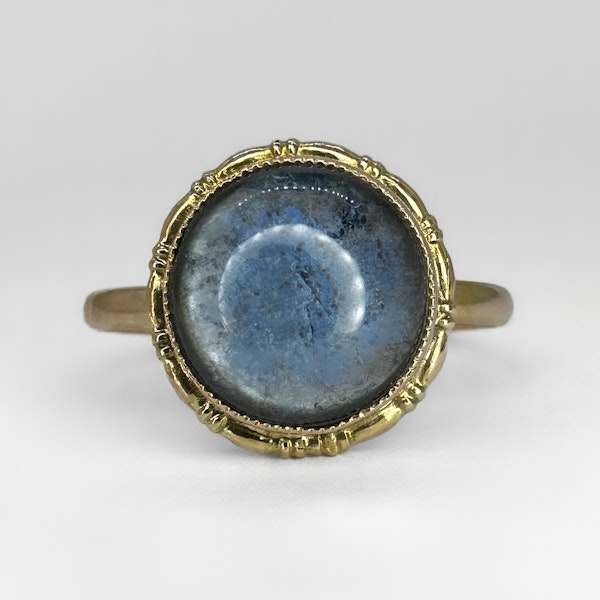 Antique Moonstone Ring - Saddingtons Jewellery Stand 375 - image 1