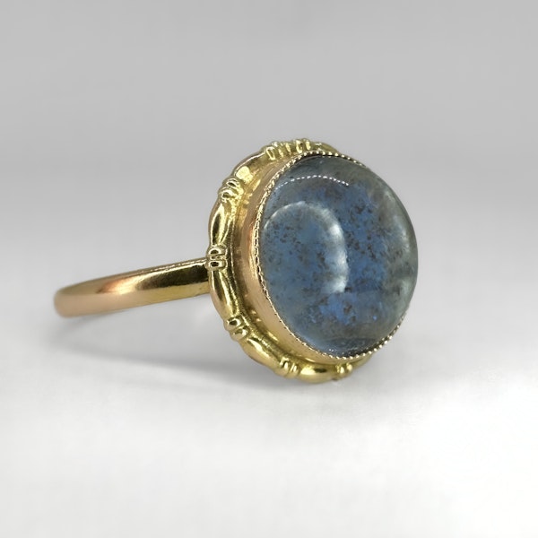 Antique Moonstone Ring - Saddingtons Jewellery Stand 375 - image 2