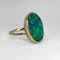 Antique Oval Black Opal Ring - Saddingtons Jewellery Stand 375 - image 2