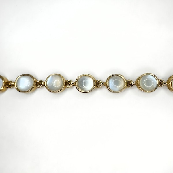Cabochon Moonstone Bracelet - Saddingtons Jewellery Stand 375 - image 3