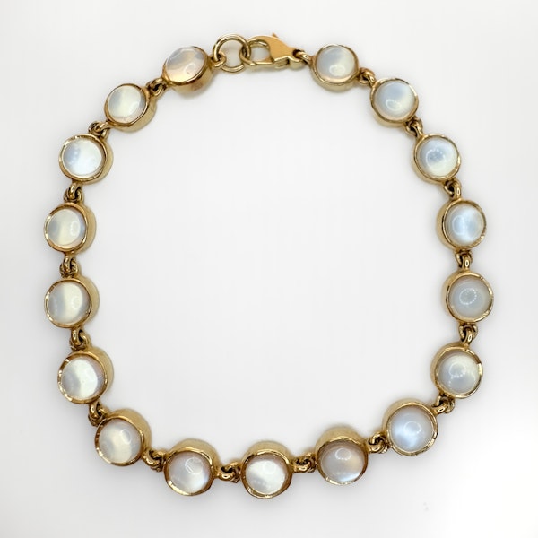 Cabochon Moonstone Bracelet - Saddingtons Jewellery Stand 375 - image 1