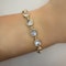 Cabochon Moonstone Bracelet - Saddingtons Jewellery Stand 375 - image 2