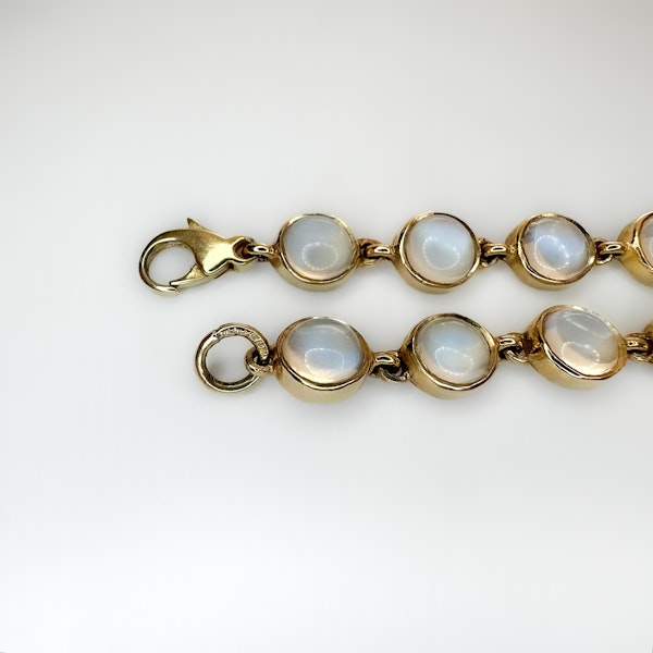 Cabochon Moonstone Bracelet - Saddingtons Jewellery Stand 375 - image 4