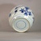Chinese blue and white food vessel of bulbous form Kangxi(1662-1722) - image 6