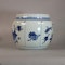 Chinese blue and white food vessel of bulbous form Kangxi(1662-1722) - image 4