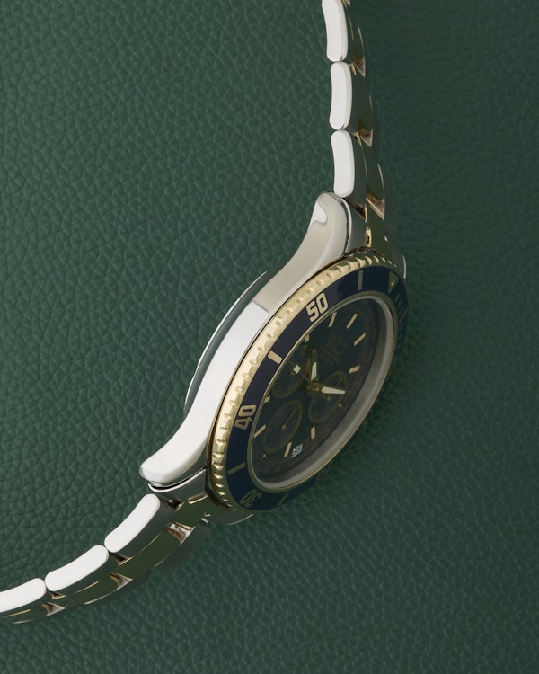 Zenith De Luca 89.0310.400 El Primero Blue Dial Steel & 14K Gold - image 5