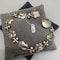 Georg Jensen Silver Bracelet import marks for London 1993, SHAPIRO & Co since1979 - image 3