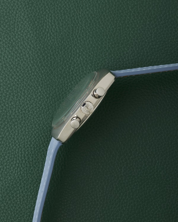 Zenith A788 El Primero Vintage Chronograph Pulsations Blue Dial - image 4