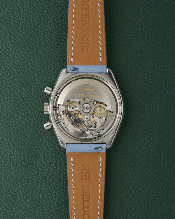 Zenith A788 El Primero Vintage Chronograph Pulsations Blue Dial - image 12