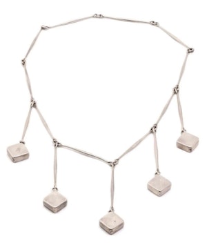 Georg Jensen Necklace 123. Designed by Astrid Fog. Mark Constable Unit 301