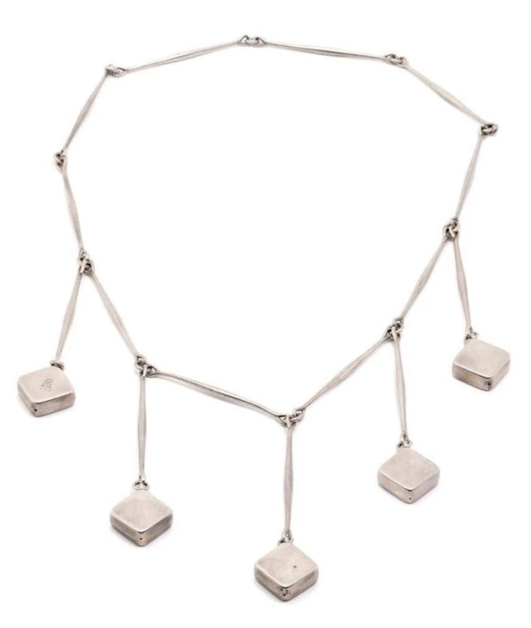 Georg Jensen Necklace 123. Designed by Astrid Fog. Mark Constable Unit 301 - image 1